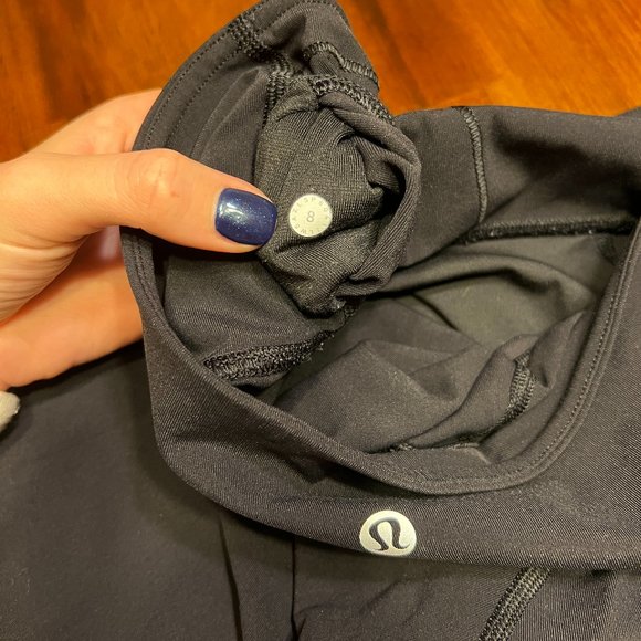 Lululemon Faux Leather Leggings in Black - Picture 5 of 5
